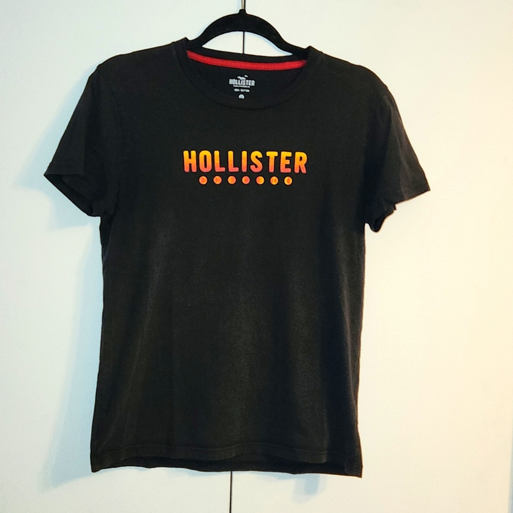 Hollister x-small black t-shirt Unisex